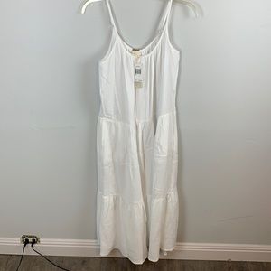 Magaschoni Organic White Dress Size Large